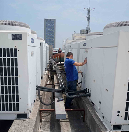 吴桥中央空调制热和不制冷系统维修方法